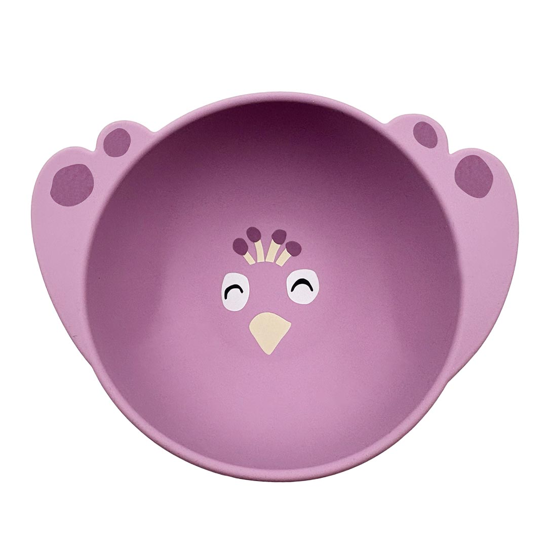 Bol de silicona con ventosa - Mrs. Peacock